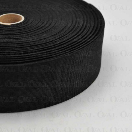 Black rubber various widths, 5 m package 0011