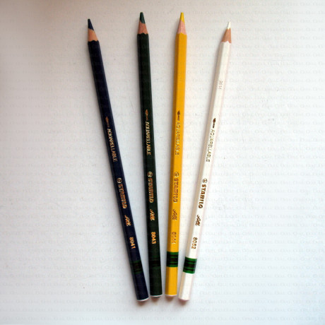 Stabilo crayons for glass, plastic, metal, paper 0026