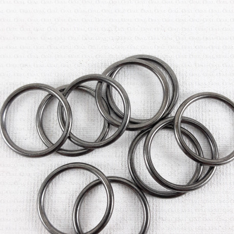 Kółko metalowe 15mm  Pakiet 10szt  2482