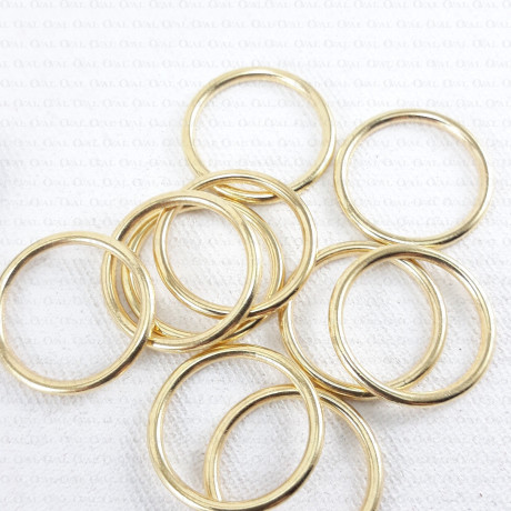 Kółko metalowe 15mm  Pakiet 10szt  2482