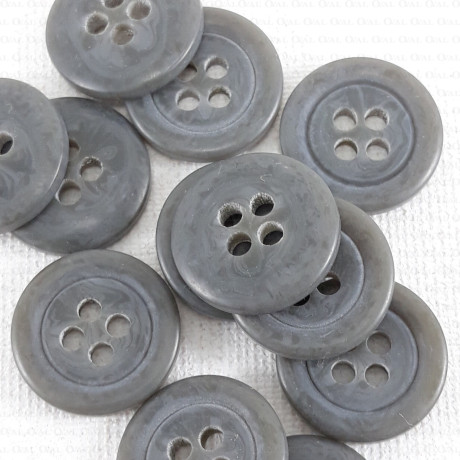 Polyester button 15mm Pack of 10 or 200 pcs no. 563