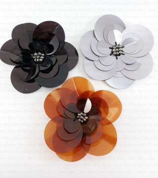 Decorative flower 65mm 2486