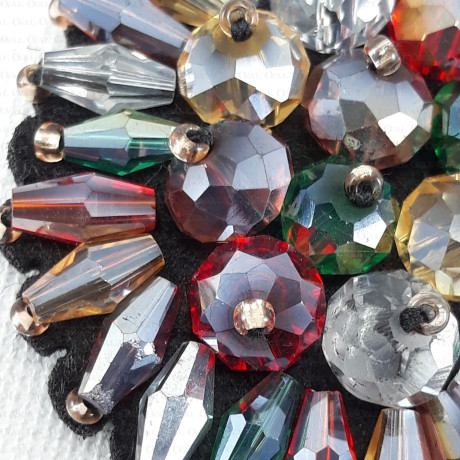 Beaded ornament 45mm 2487