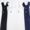Concealed zip 30cm various colours no. 1352