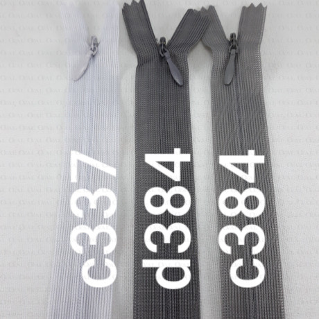 Kryty zamek błyskawiczny 30cm nr 1352