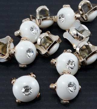 Plastic button 13mm/10 or 200 pcs 1872