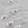 Plastic pearl 8mm, 10mm, 19mm 1856