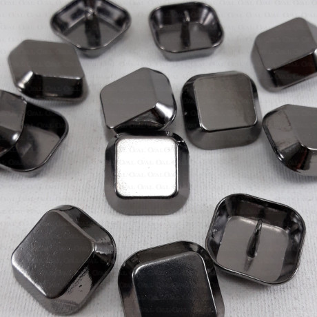 Metal button 21mm 1 or 100 pcs. 1721
