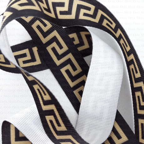 Taśma ozdobna drukowana 25mm  2498