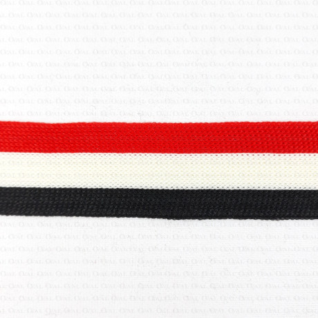 Taśma ozdobna dzianinowa 25mm 2500