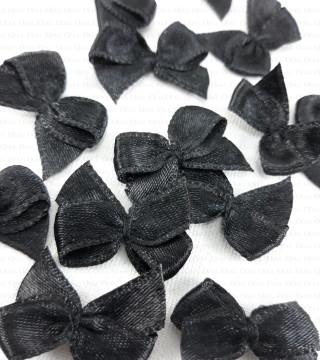 Decorative Bow 10 or 100 pcs black No: 249