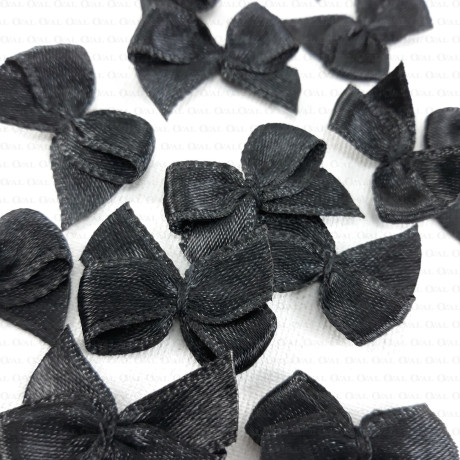 Decorative Bow 10 or 100 pcs black No: 249