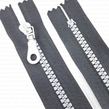 Non-separable block zips 14 cm, 18 cm, 25 cm 2504