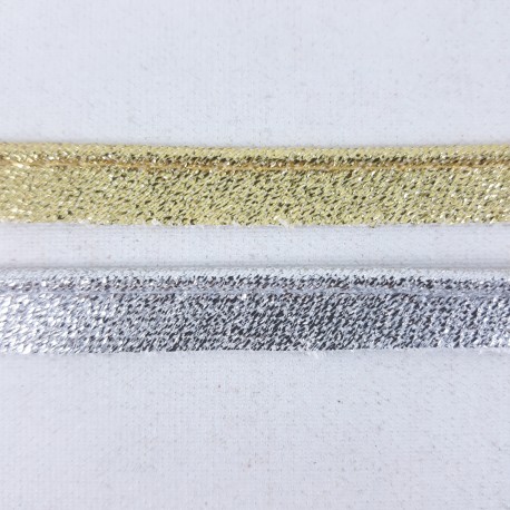 Lamówka ze sznurkiem złoto,srebro 2506 - 9304