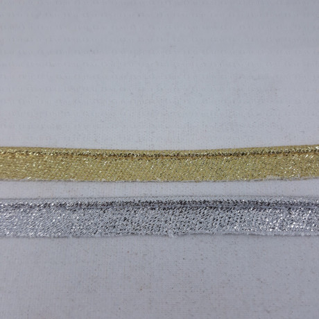 Piping with cord gold, silver 2506