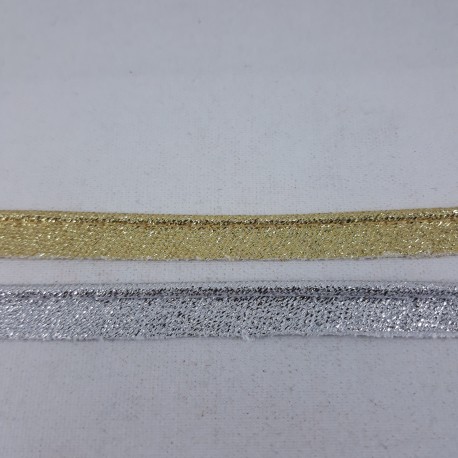 Lamówka ze sznurkiem złoto,srebro 2506 - 9305