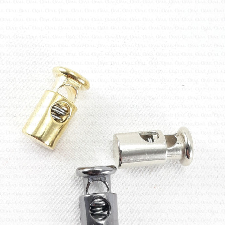 metal cord locks, jacket stopper,