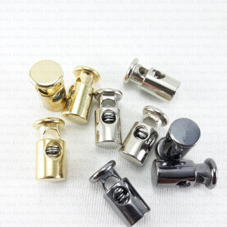 metal cord locks, jacket stopper,