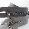 Decorative 60 cm separating zips 1923