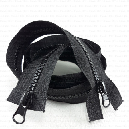 Two-slider block zips 60–120 cm 2515