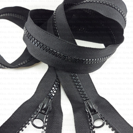 Two-slider block zips 60–120 cm 2515