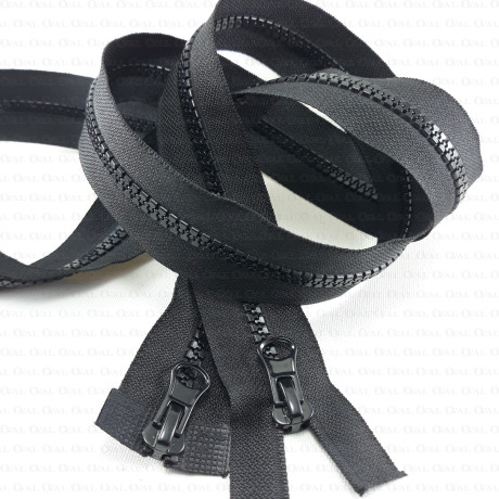 Two-slider block zips 60–120 cm 2515