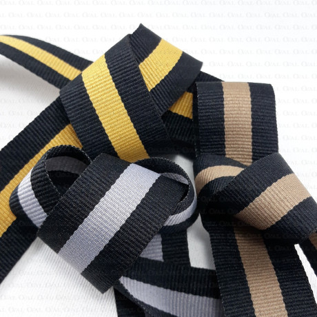 Decorative grosgrain ribbon 25mm 1976