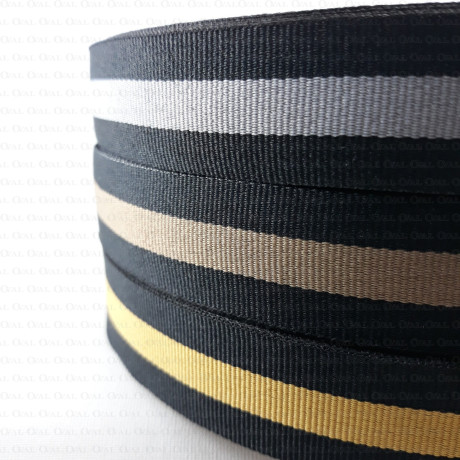 Decorative grosgrain ribbon 25mm 1976