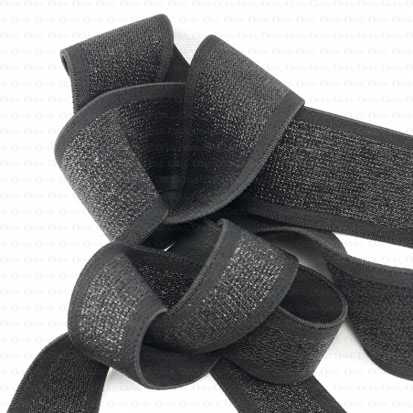 Decorative elastic with lurex 25mm, 38mm 2516