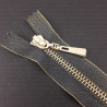Decorative metal zips 16cm 1372