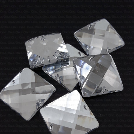 Kamienie akrylowe 24x24mm ,1 lub 20szt 2519