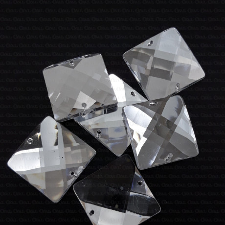 Kamienie akrylowe 24x24mm ,1 lub 20szt 2519