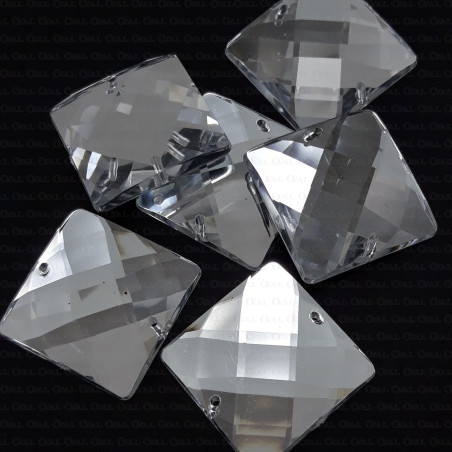 Kamienie akrylowe 24x24mm ,1 lub 20szt 2519