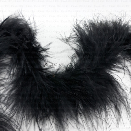 Boa marabou BLACK 1.8m 2521