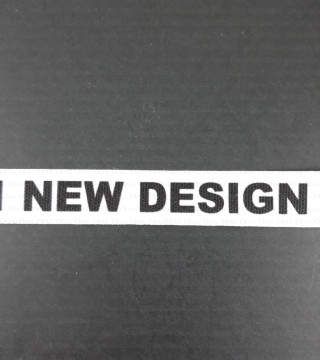 Decorative tape with inscriptions 20mm 2213