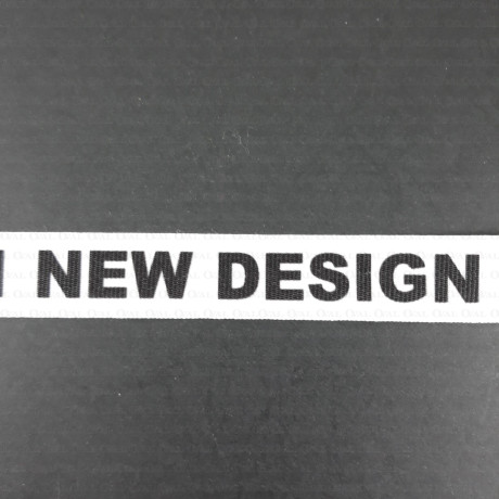 Taśma ozdobna z napisami 20mm 2213