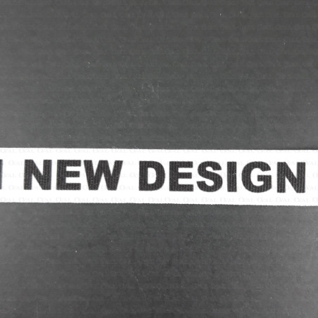 Taśma ozdobna z napisami 20mm 2213