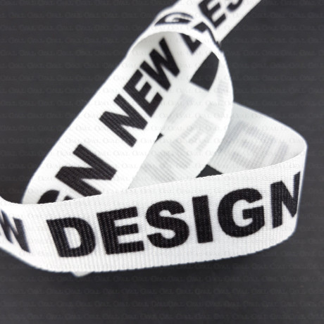 Decorative tape with inscriptions 20mm 2213