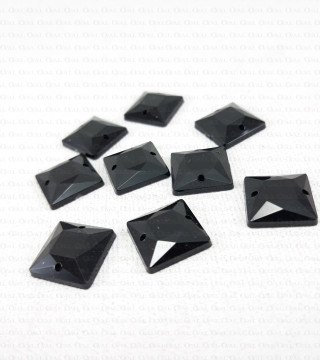 Kamienie akrylowe 12x12mm ,10 lub 100szt  2522