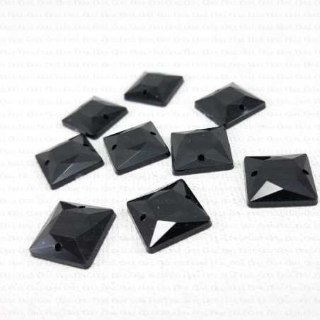 Kamienie akrylowe 12x12mm ,10 lub 100szt  2522