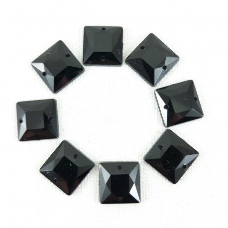 Kamienie akrylowe 12x12mm ,10 lub 100szt 2522 - 9573