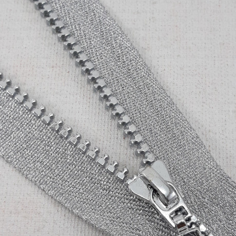 silver zips,