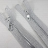 silver zips,