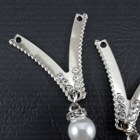 Metal ornament 1 or 100 pcs 1781