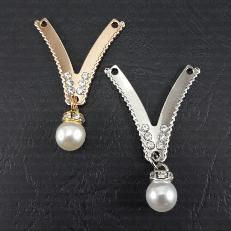 Metal ornament 1 or 100 pcs 1781