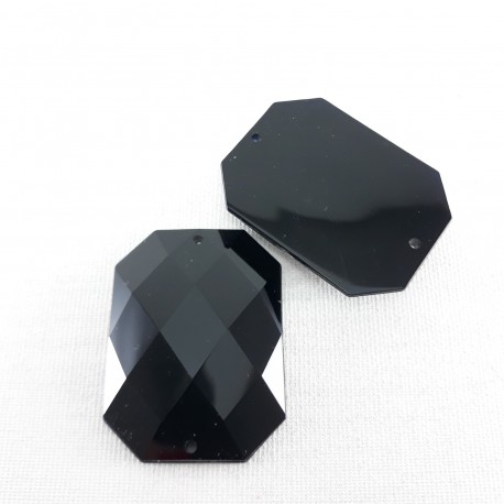 Czarne Kamienie akrylowe - 9750