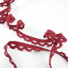 Elastic lace 15mm Burgundy 1m or 25m 321