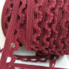 Elastic lace 15mm Burgundy 1m or 25m 321