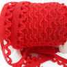 Rubber lace 15mm/1 or 25m red 320