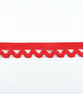 Rubber lace 15mm/1 or 25m red 320